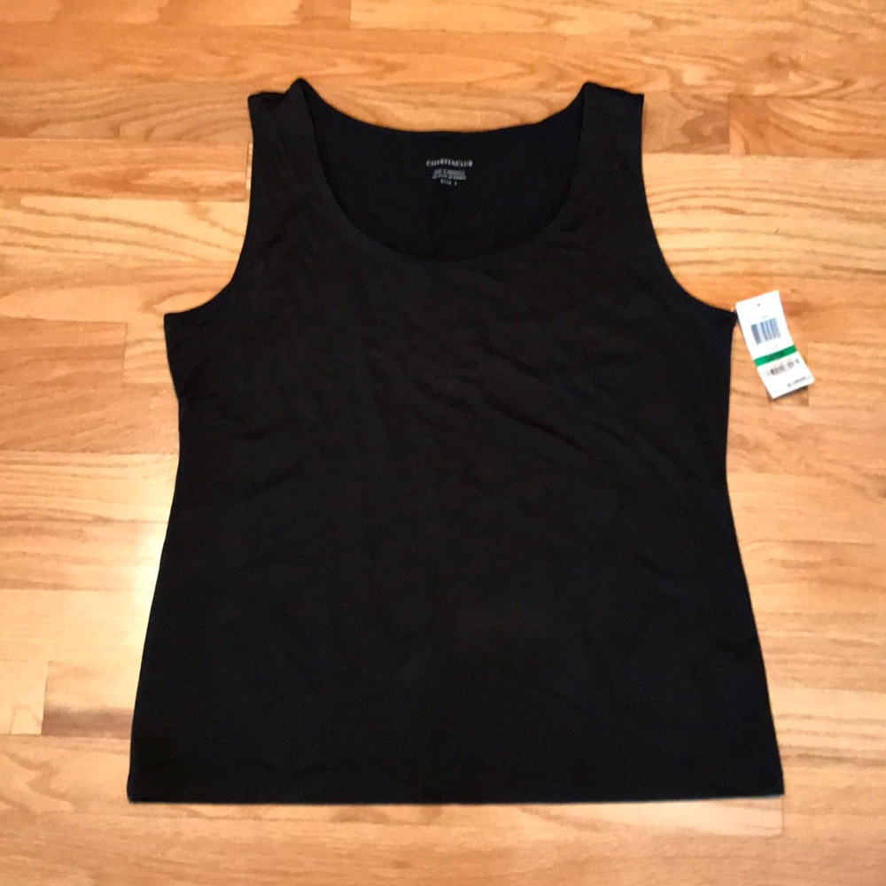 Charter Club NWT black tank, large